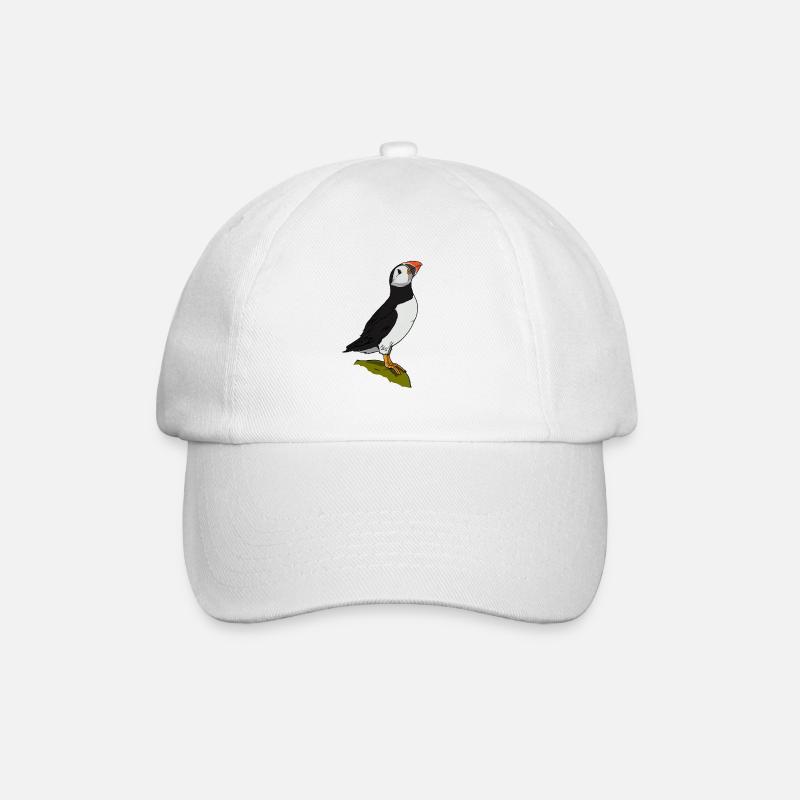 joli cadeau de macareux pour amis macareux - Casquette classique - blanc/blanc