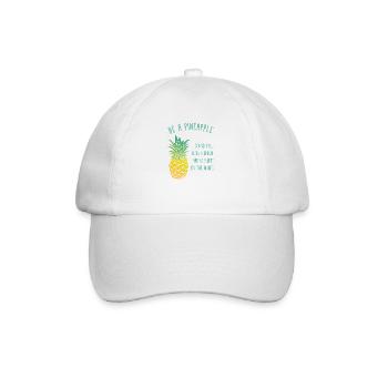 be a pineapple - Casquette classique - blanc/blanc - Devant