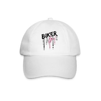 Drop biker girl - Casquette classique - blanc/blanc - Devant