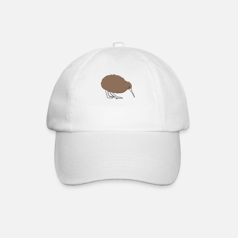 Kiwi Kiwis New - Baseballkappe - Weiß/Weiß