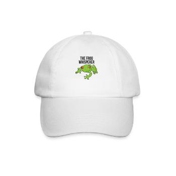 Murmure de grenouilles Drôle grenouille - Casquette classique - blanc/blanc - Devant