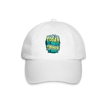 Physiotherapist - Baseball Cap - white/white - Front