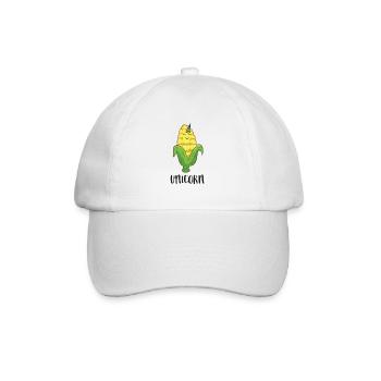 Funny Uni Corn Unicorn Corn Lovers Corn Farmer - Baseball Cap - white/white - Front