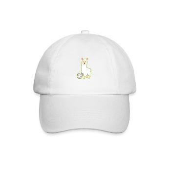 Lama de volleyball - Casquette classique - blanc/blanc - Devant