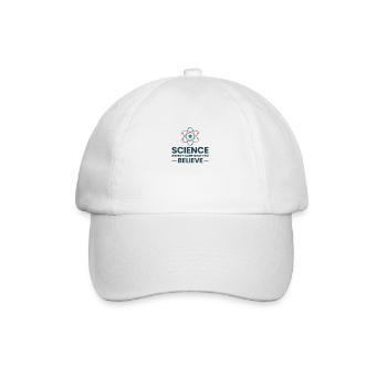 Dictons de science Atom professeur cadeau drôle - Casquette classique - blanc/blanc - Devant