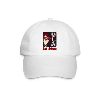 Bad Atti - Baseballkappe - Weiß/Weiß - Vorne