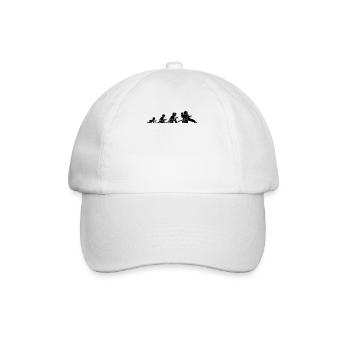 Fire department gift ideas - Baseball Cap - white/white - Front