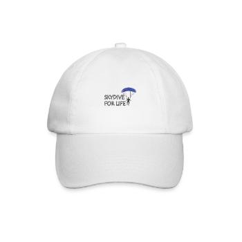 Skydiving - Baseball Cap - white/white - Front
