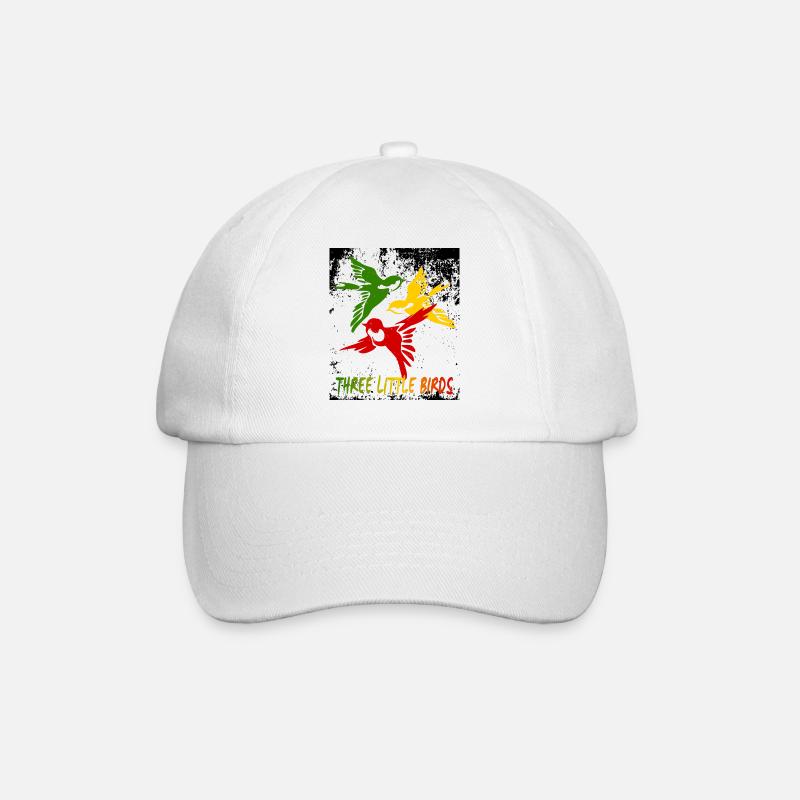 Trois petits oiseaux - Casquette classique - blanc/blanc
