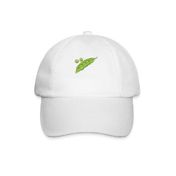Funny Peas Vegetable Gift Peas Costume - Baseball Cap - white/white - Front