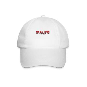 Bosnia Sarajevo - Baseball Cap - white/white - Front
