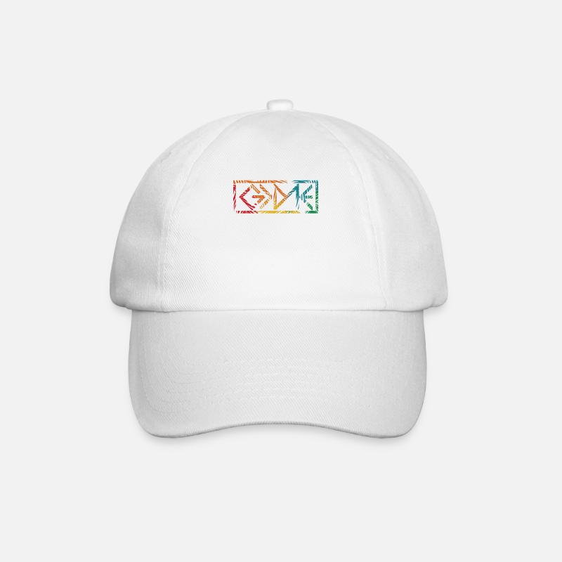 Dieu est plus grand et les dons chrétiens Foi - Casquette classique - blanc/blanc