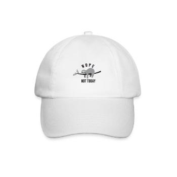 Sloth - Baseballkappe - Weiß/Weiß - Vorne