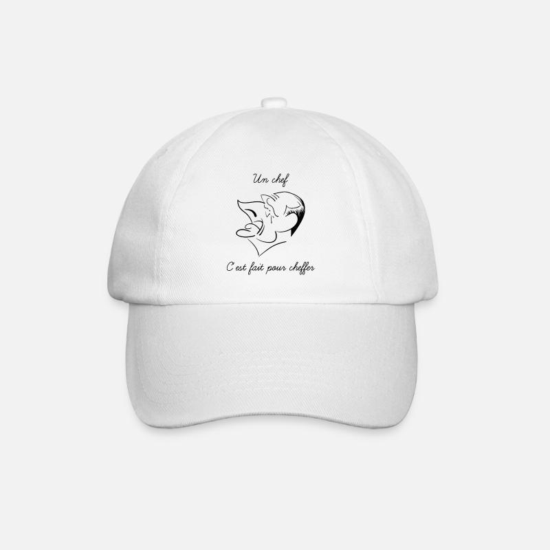 Cheffer - Casquette classique - blanc/blanc