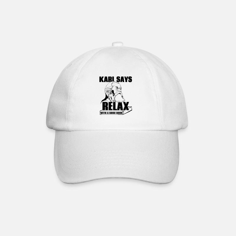 Karl Marx - Casquette classique - blanc/blanc