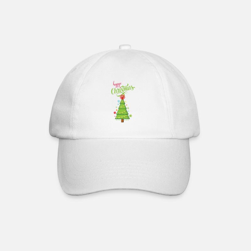 Hygge Christmas - Baseballkappe - Weiß/Weiß