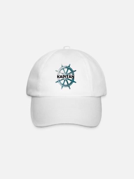 KAPITÄN - Baseballkappe - Weiß/Weiß