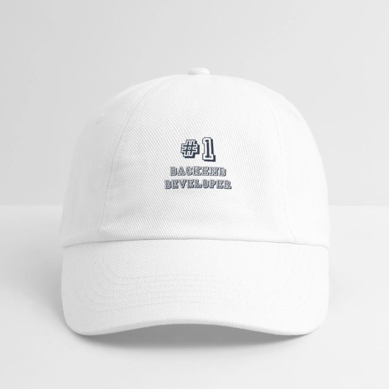 #1 Backend Developer Coder Engineer Software Baseball Cap