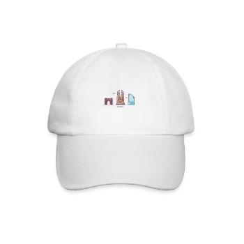 Barcelone - Casquette classique - blanc/blanc - Devant