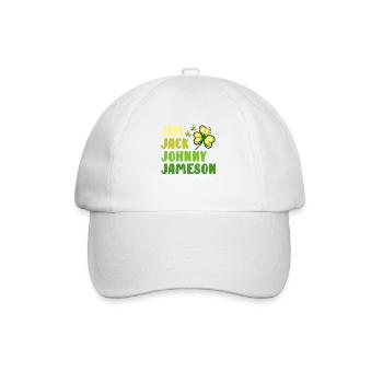 St Patricks Day, St Patricks Day Irlandais, Paddy, - Casquette classique - blanc/blanc - Devant