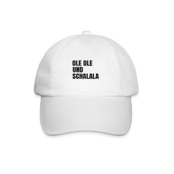 Fußball - Baseballkappe - Weiß/Weiß - Vorne