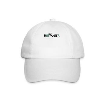 Ergotherapeut Motivate - Baseballkappe - Weiß/Weiß - Vorne