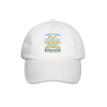 Le vaste océan bleu l'attend et ... - Casquette classique - blanc/blanc - Devant