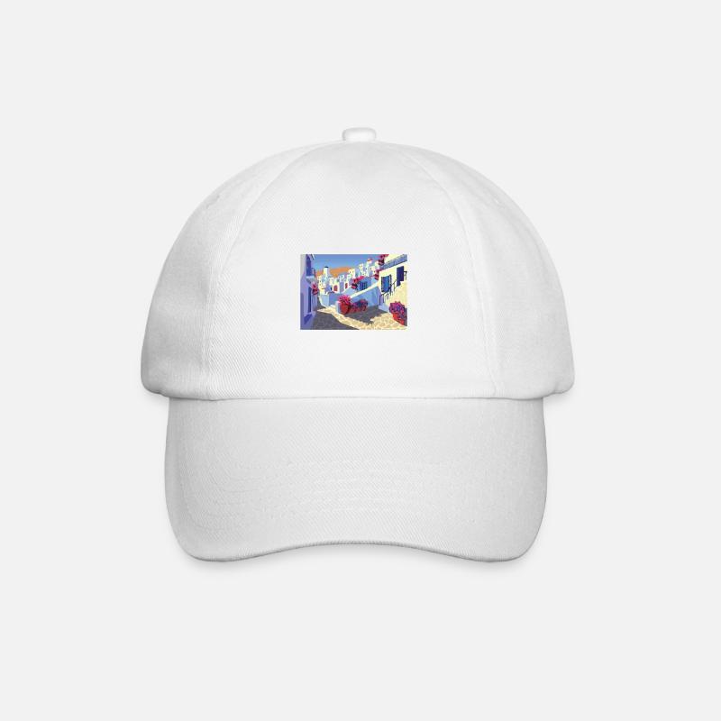 Grèce - Casquette classique - blanc/blanc