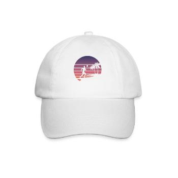 Beach Soccer Beach Soccer Sport Gift - Baseball Cap - white/white - Front