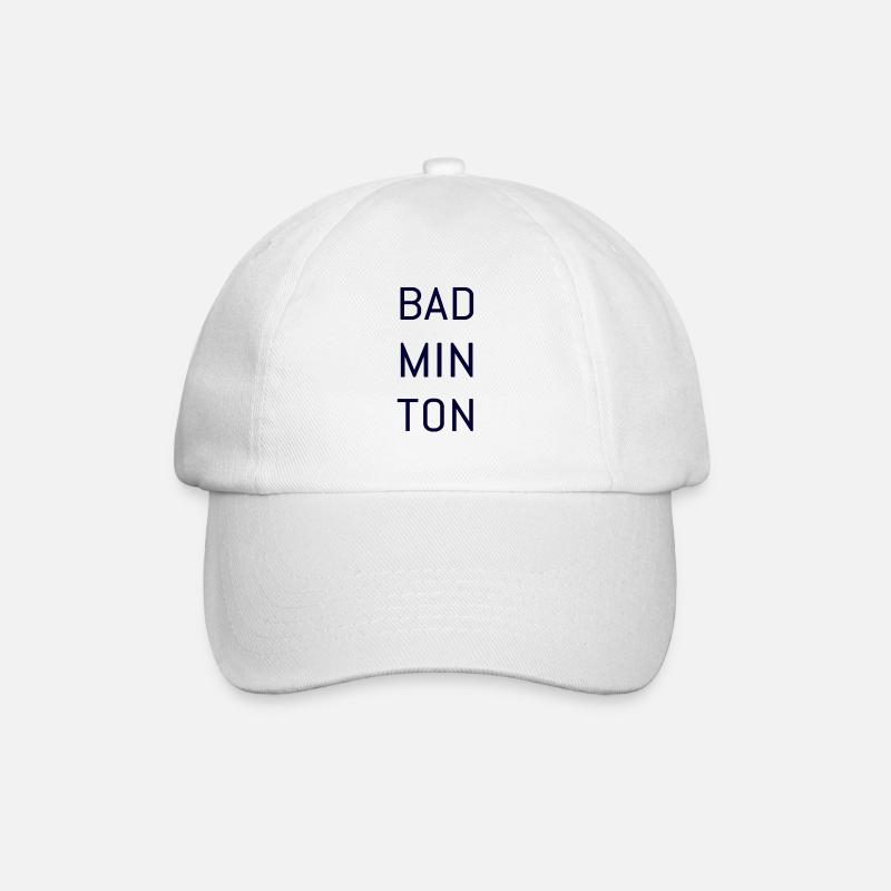 Badminton - Baseballkappe - Weiß/Weiß