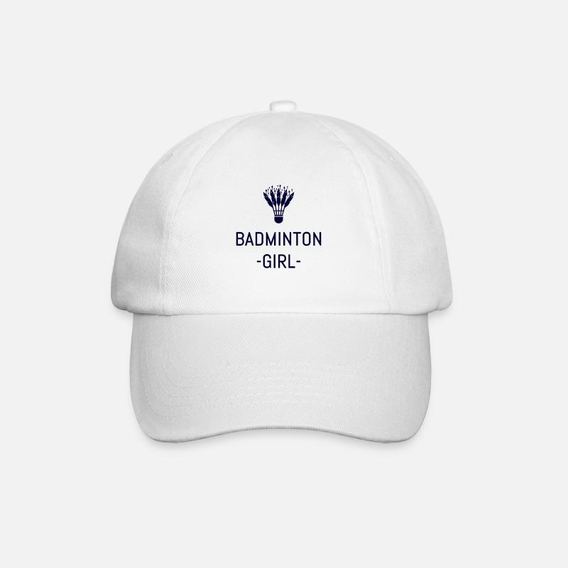 Badminton - Baseballkappe - Weiß/Weiß