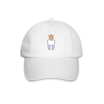 Dent du roi - Casquette classique - blanc/blanc - Devant