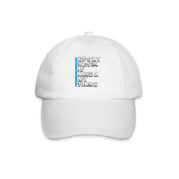 Epoxy Resin Whisperer River Table Art - Baseball Cap - white/white - Front