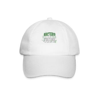Biology, Biology Chemistry, Genetics, - Baseball Cap - white/white - Front