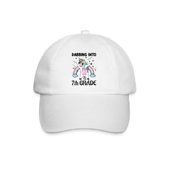 Schooling 7th class - Baseball Cap - white/white - Front