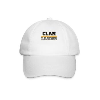 Clan Leader Clash Gamer Royale Arena - Baseball Cap - white/white - Front