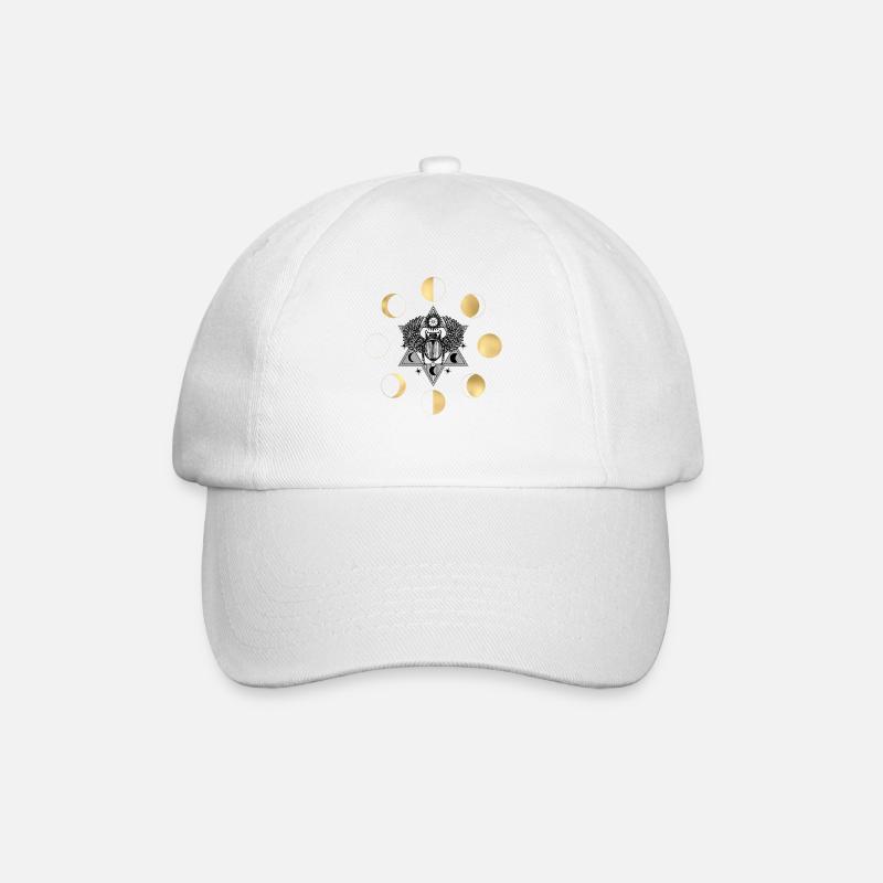 Tarot card occult astrology gothic esoteric - Baseball Cap - white/white
