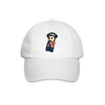 Johannes Gutenberg - Casquette classique - blanc/blanc - Devant