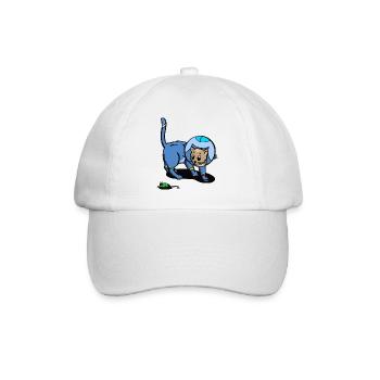 Space farm Colony Cat 1 - Baseball Cap - white/white - Front