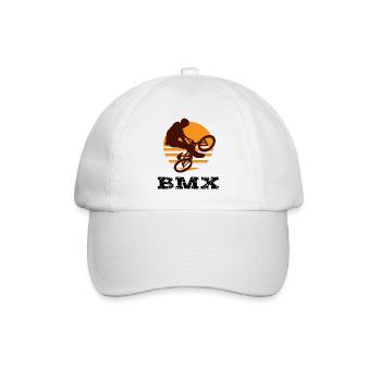 BMX - Baseball Cap - white/white - Front