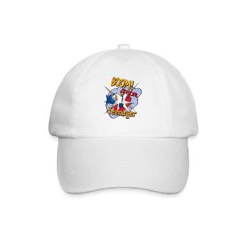 Gamer PC game gaming gambleteen teen 12 years old - Baseball Cap - white/white - Front