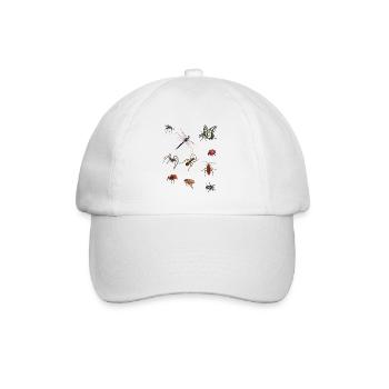 Nature nature nature nature nature faune forêt enfants - Casquette classique - blanc/blanc - Devant