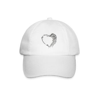 Les mères sont des anges, maman, fête des mères - Casquette classique - blanc/blanc - Devant