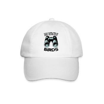 Birds Watching Orinthologist Birdwatching Gift - Baseball Cap - white/white - Front