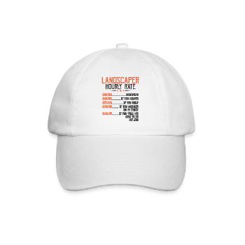 Jardin jardinier paysagiste - Casquette classique - blanc/blanc - Devant