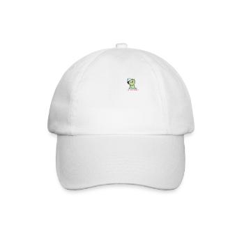 Vinodino - Vinosaure vin pour amateurs de vin - Casquette classique - blanc/blanc - Devant