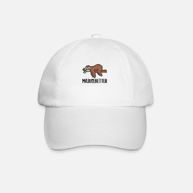 Lustiger Eifel Spruch als eiflerisches Geschenk - Baseballkappe - Weiß/Weiß
