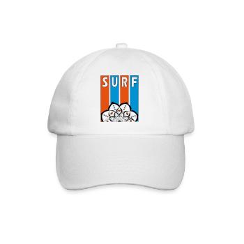 Surf - Baseball Cap - white/white - Front