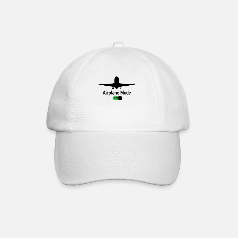 Airplane Mode On Pilot Pilot Pilot Pilotes - Casquette classique - blanc/blanc