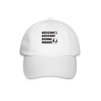 Assistant To The Regional Manager Matching - Baseball Cap - white/white - Front